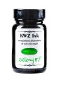 Szklany flakon atramentu KWZ Ink zielony nr 5 o pojemności 60 ml – głęboka leśna zieleń od polskiego producenta.