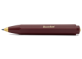 Bordowy długopis Kaweco Classic Sport Bordeaux ze złotymi detalami.