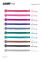 Paleta kolorów -atrament Lamy T53 Crystal
