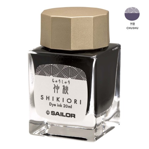 Atrament SAILOR Shikiori CHUSHU szarofioletowy 20ml