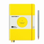 Notes LEUCHTTURM 1917 A5 BAUHAUS Cytrynowy w kropki szare- edycja limitowana