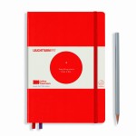 Notes LEUCHTTURM 1917 A5 BAUHAUS czerwony w kropki niebieskie- edycja limitowana
