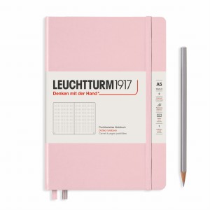 Notes LEUCHTTURM 1917 Medium A5 Powder kropki
