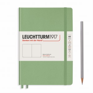 Notes LEUCHTTURM 1917 Medium A5 Sage gładki