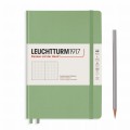 Notes LEUCHTTURM 1917 Medium A5 Sage kropki