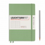 Notes LEUCHTTURM 1917 Medium A5 Sage kropki