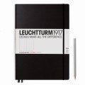 Notes LEUCHTTURM 1917 A4+ Master Slim czarny kropki