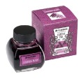 Atrament żelazowo-galusowy Platinum Classic Ink Lavender Black 60 ml w szklanym kałamarzu ze zbiorniczkiem.