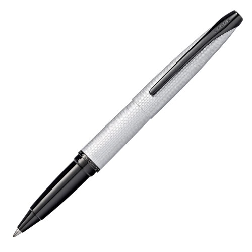 Pióro kulkowe Cross ATX Brushed Chrome prążki