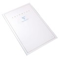 Notes Clairefontaine Triomphe A5 gładki, biały papier welinowy 90g do piór wiecznych.