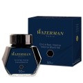 Atrament WATERMAN czarny 50ml z kartonowym pudełkiem.