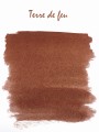 Atrament J. HERBIN Terre de feu próbka koloru