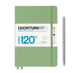 Notes LEUCHTTURM 1917 Medium A5 sage linia120g 