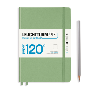 Notes LEUCHTTURM 1917 Medium A5 sage gładki 120g 