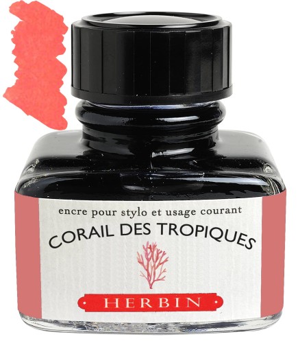 Atrament J. HERBIN 30ml - Corail des tropiques