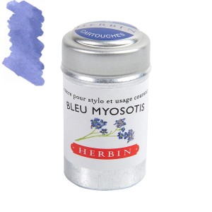 Naboje J.HERBIN Bleu myosotis 6szt.