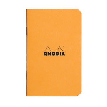 Notes RHODIA A7 Orange kratka