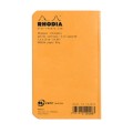 Notes RHODIA A7 Orange kratka