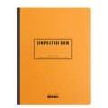 Notes RHODIA A5 Composition Book kratka orange