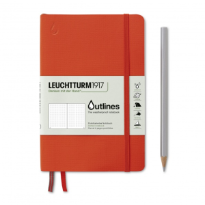 Notes LEUCHTTURM 1917 B6+ Wodoodporny Signal Orange kropki