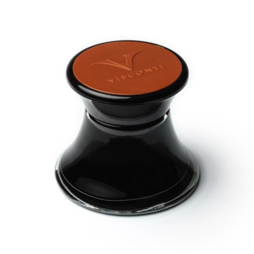 Atrament VISCONTI 50ml Sepia - kałamarz szklany