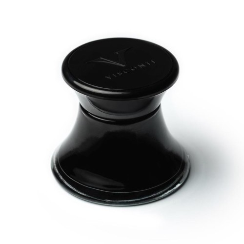 Atrament VISCONTI 50ml Black - kałamarz szklany