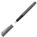 Pióro wieczne FABER-CASTELL GRIP Glam Silver
