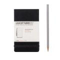 Notes LEUCHTTURM 1917 A6 Pocket reporterski, czarny linia