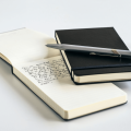 Notes LEUCHTTURM 1917 A6 Pocket reporterski, czarny kratka