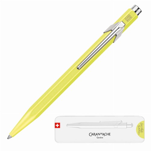 CDNN849-462 Caran d'Ache długopis 849 Neon Yellow - kolekcja limitowana-07.jpg