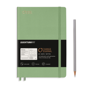 Notes LEUCHTTURM CHANGE JOURNAL Medium Szałwiowy