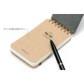 Notes MIDORI Grain czarny