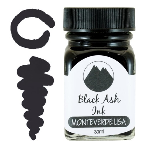 Atrament MONTEVERDE Black Ash 
