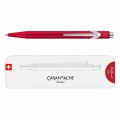 CD849-585 Caran d'Ache długopis 849 Colormat-X, czerwony w pudełku Slimpack-01.jpg