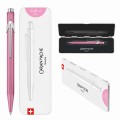 CD849-591 Caran d'Ache długopis 849 Colormat-X, różowy w pudełku Slimpack-04.jpg