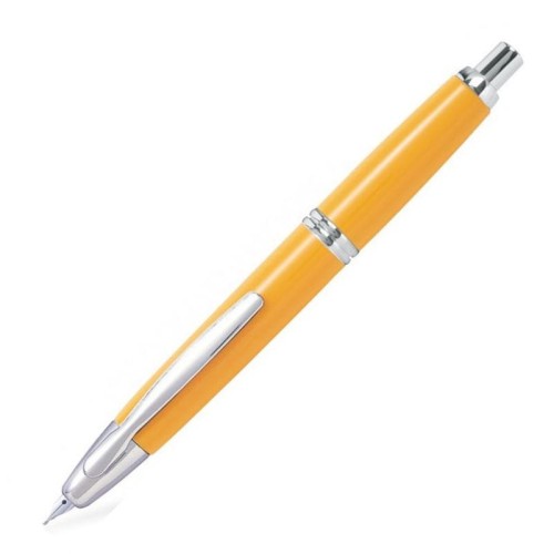 Pióro wieczne PILOT CAPLESS RHODIUM żółty