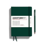 Notes LEUCHTTURM 1917 Medium A5 NATURAL COLOURS Forest Green linia