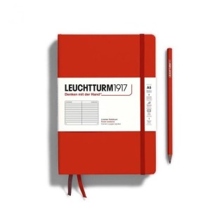 Notes LEUCHTTURM 1917 Medium A5 NATURAL COLOURS Fox Red linia