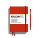 Notes LEUCHTTURM 1917 Medium A5 NATURAL COLOURS Fox Red kratka