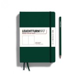 Notes LEUCHTTURM 1917 Medium A5 NATURAL COLOURS Forest Green gładki