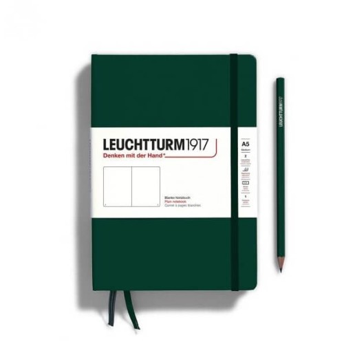 Notes LEUCHTTURM 1917 Medium A5 NATURAL COLOURS Forest Green gładki