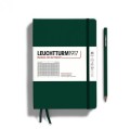 Notes LEUCHTTURM 1917 Medium A5 NATURAL COLOURS Forest Green kratka