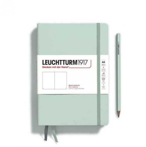 Notes LEUCHTTURM 1917 Medium A5 NATURAL COLOURS Mint Green gładki