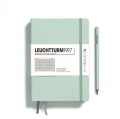 Notes LEUCHTTURM 1917 Medium A5 NATURAL COLOURS Mint Green kratka