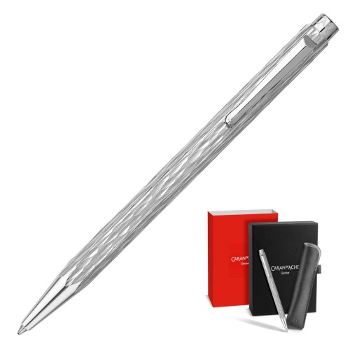 CD8902-486 Carn d'Ache zestaw długopis Ecridor Venetian Palladium z etui-05.jpg