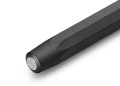 Pióro kulkowe KAWECO AL SPORT Black z widocznym metalowym logo.
