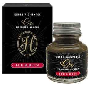 Tusz J. HERBIN do kaligrafii Pigmented Gold 30ml