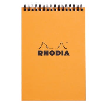 Notes Rhodia Classic A5 Orange kratka - kołonotatnik