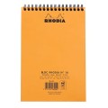 Notes Rhodia Classic A5 Orange kratka - kołonotatnik
