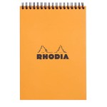 Notes Rhodia Classic A5 Orange linia - kołonotatnik